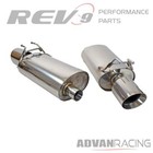 Rev9 Flowmaxx Stainless Cat-back Exhaust Kit For Accord Sedan L4-2 4l 13-17
