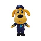 Sheriff Labrador Dog Plush Toy Soft Doll Stuffed Animal Security Sergeant