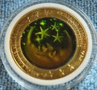 Riviera Casino Hologram  10 Token From Las Vegas 2002 Sagittarius  Ltd To 1500