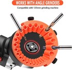 Angle Grinder Drill Bit Sharpener Tool For 2-13mm Bit Power Grinding Attachment