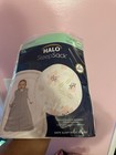 Halo Sleep Sack Floral Sleeveless Fleece Zipper Size Medium 6-12 Months New