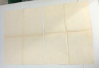 Vtg Highlights For Children Flat Gift Wrap 2 Sheets Animals Christmas Theme Usa