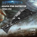 Mould King 21004 Starship Destroyer Eclipse-class Dreadnought Spaceship Kit Ucs