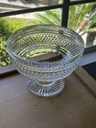 Vintage Waterford Crystal Centerpiece Bowl Footed Pedestal Castletown Cut  mint