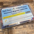 Classroom Magnetic Letters Kit W  Double Sided Magnetic Board 