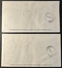 Vatican 256 - 261  Lovely Registered Cover Set