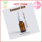 30ml 6pcs  1 Ounce Amber Glass Empty Nasal Sprayers Bottle