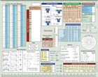 Engineering Slide Chart - Screw Selector