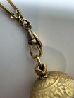 Vintage Bucherer Gold-tone Pendant Watch Chain Necklace - Runs