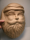 Diy Ready To Paint Christmas Santa Face Wall Decor - Paper Mache 14 x10 