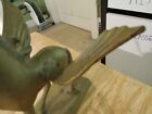 Vintage Solid Brass Pegasus Flying Horse Greek Mythology Statue Figure 5    Tall