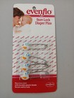 2 Pack 1986 Evenflo Novelty Diaper Pins Ducks 4 Count Stainless Steel Nos New