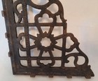 Antique Architectural Salvage Cast Metal Pediment 7 12 16  X 15 10 16   Photos