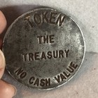 The Treasury Las Vegas Nevada No Cash Value Gaming Token Big 40mm