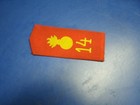 Wwi German Army Shoulder Board 14th  1st Baden field Artillery  grand Duke 