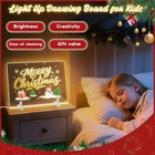 Lumiboard Led Drawing Board With 7 Colors 14 x10  Acrylic Dry Erase Board Wit   
