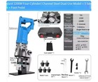 Electric-hydraulic Punching Machine For Angle Iron And Channel Steel   handheld