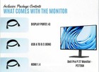Dell Pro P P2726h 27  Full Hd 120hz Led Monitor Usb-c Hdmi Displayport 1080p