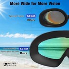 Swim Goggles 2 Pack For Adult Men Women  Anti-fog Uv Protection No Leak 180   Wid