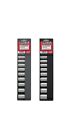 Craftsman 34558 18-piece Deep Socket Set Standard Sae And Metric 3 8  Drive 12pt