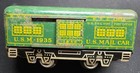 Rare hard To Find Marx Green 1935 U s  Mail Car W joy Couplers   Litho Frame