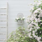 Metal Wall Planter Hanging Basket For Porch  Front Door Garden Farmhouse Decor