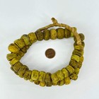 Yellow Hebron Trade Beads