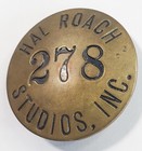 Ca  1920s Hal Roach Studios Employee Badge Pin  278