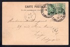 Germany Turkey Levant 1904 Constantinople Port Train Station Postcard To Belgium