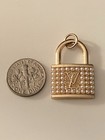 Lv Zipper Pull Button Charm