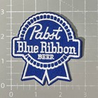 Pbr Patch Pabst Blue Ribbonamerican Beer Alcohol Embroidered Iron On 3x2 75 