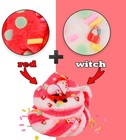 2 Pack Two-tone Color Cloud Slime Kit  Scented Diy Slime Supplies For Girls And 