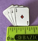 Mafco 4 Aces Poker Hand Hat Lapel Pin  L