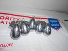 38   6 Oz Lead Bell Sinkers With Brass Eyes