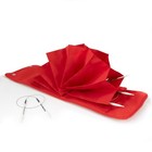 Circular Knitting Needle Case Organizer  Cotton Travel Sewing Kit  9x7 25x0 75in