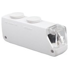 Mini 160x-200x Zoom Led Light Pocket Microscope Jewelers Loupe Magnifying Glass