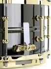 Ludwig Black Beauty Snare Drum - 6 5 Inches X 14 Inches  Black Nickel With Gold