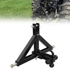 3 Point Hitch Receiver Trailer Hitch Category 1 Tractor 2  Ball Mount 10000 Lbs