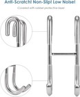 10  Shower Squeegee Set With Door Hook   Adhesive Hook For Mirror   Window