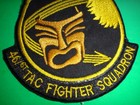 Us Air Force 461st Tactical Fighter Squadron Patch Vietnam War Era