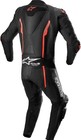 Mens 2pc Real Leather M Size Biker Racing Suit With Level 1 Safety