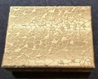 100 Pcs Gold Jewelry Display Gift Boxes With Synthetic Cotton Filler