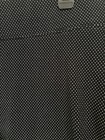 Old Navy Leggings Black W White Polka Dots  Womens Size Large Nwt