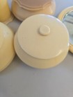 Vintage Art Deco Cream Colored Vanity Dresser Set Of 9