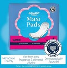 Maxi Pads  Super  48-count  By Equate