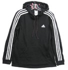 Adidas Black Hooded Pouch Pocket Pullover Sweater Jacket Women s Small S