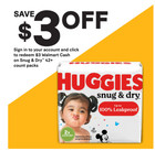 Sale   New Huggies Snug   Dry Leakproof Baby Diapers  Size 4  22-37 Lbs   180 Ct