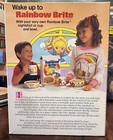 Vintage Rare Original 1984 Rainbow Brite Cereal Box Ralston Bright Very Rare