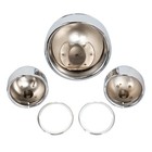 7  Headlight   4 5  Passing Light Housing Kit For Harley Heritage Fat Boy 00-17