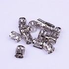 Adjustable Metal Dreadlock Beads Hair Cuffs Braiding Decoration Clips Hair Rings